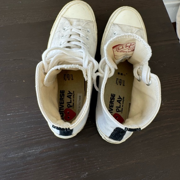 Comme des Garçons PLAY and Converse, Hidden Heart Men’s Size 7 - Picture 4 of 8